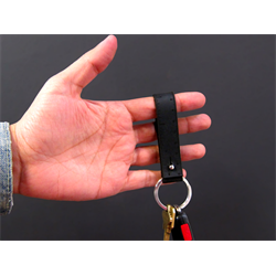 FOB RULER BLACK - Nklehank med mlbnd - svart